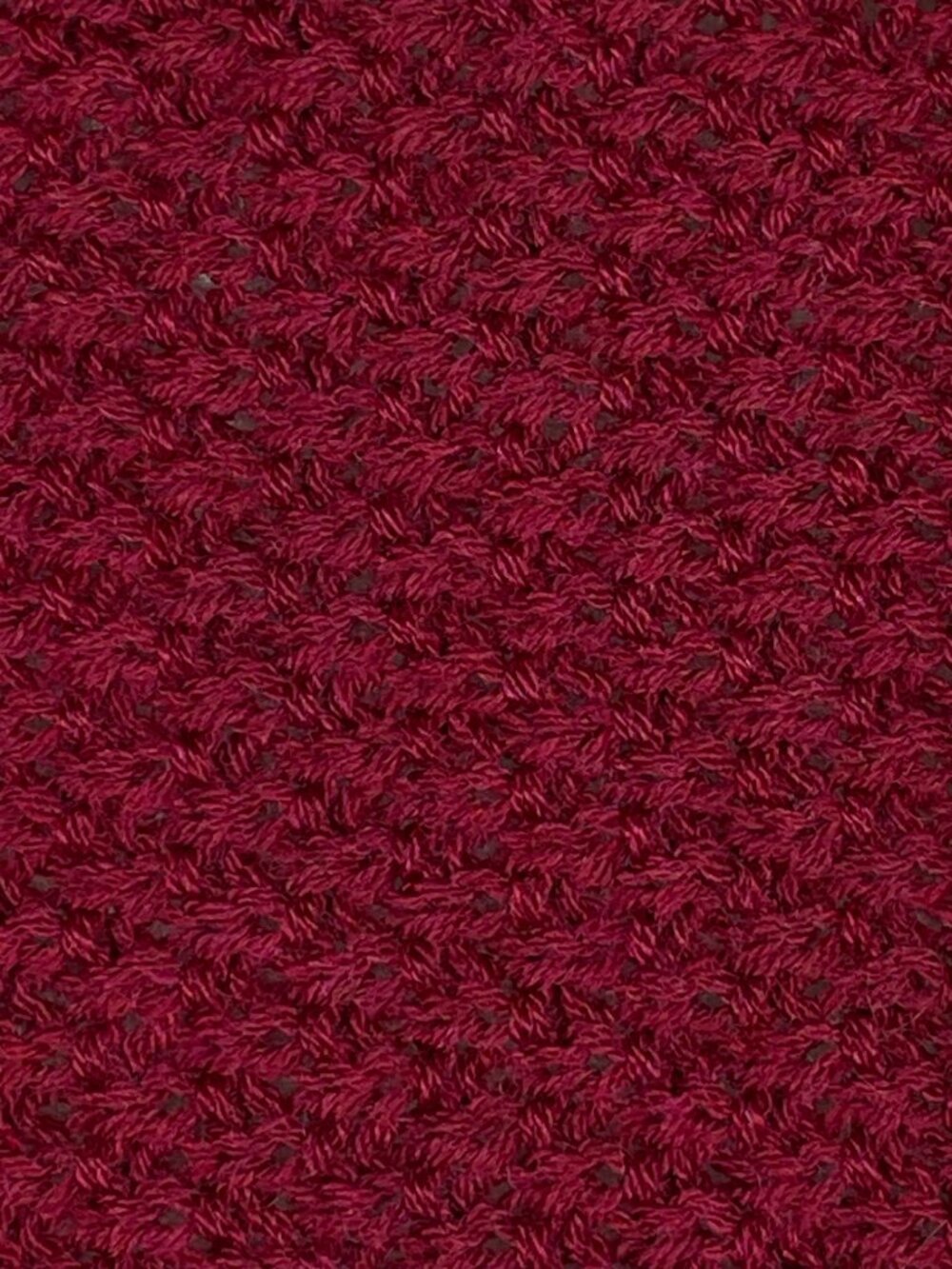 Eileen Fisher Woman 2X 100% Wool Italian Yarn Open Front Cardigan Berry - Picture 8 of 10